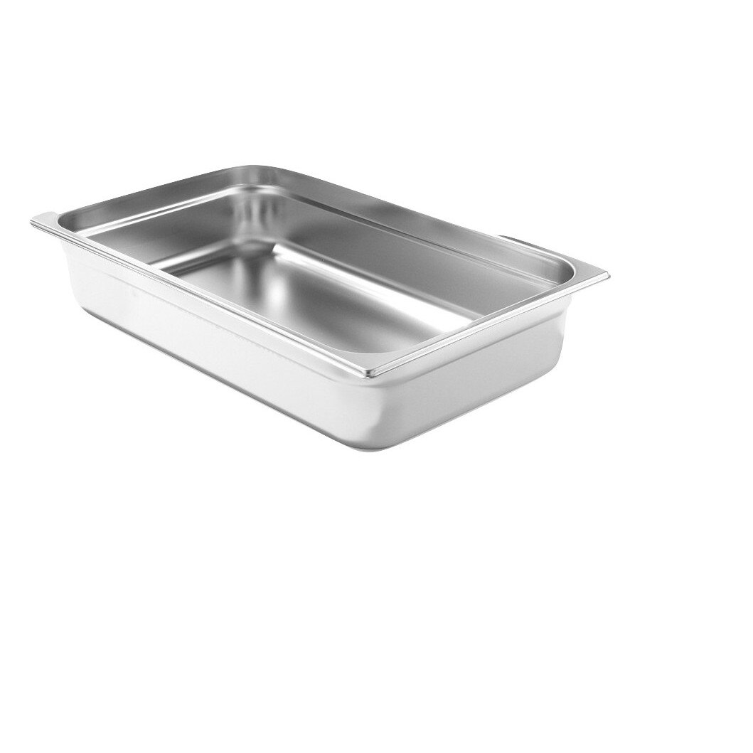 Tava Gastronorm GN 1/1 65 mm 8.6 litri, gama Hendi Profi Line, otel inoxidabil